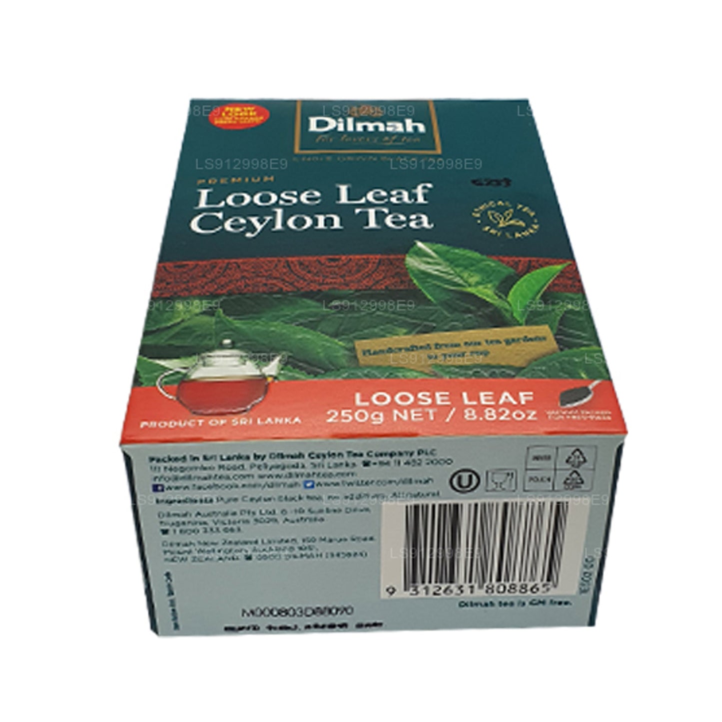 Dilmah Premium Seylan Gevşek Yaprak Çay (125g)