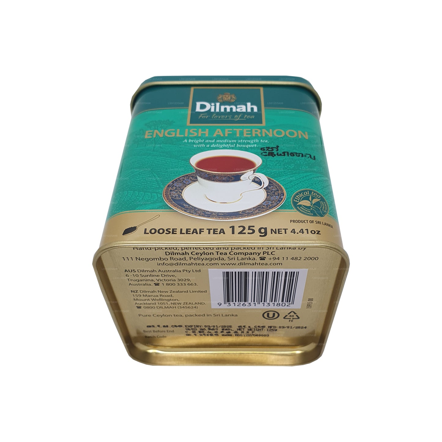 Dilmah İngiliz Öğleden Sonra Yaprak Yaprak Çay (125g)