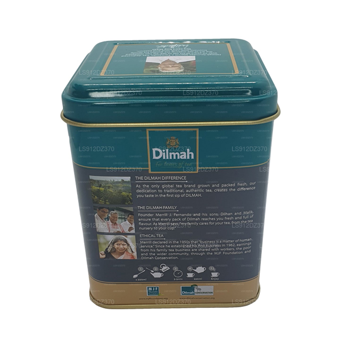 Dilmah Earl Grey Gevşek Yaprak Çay (125g)