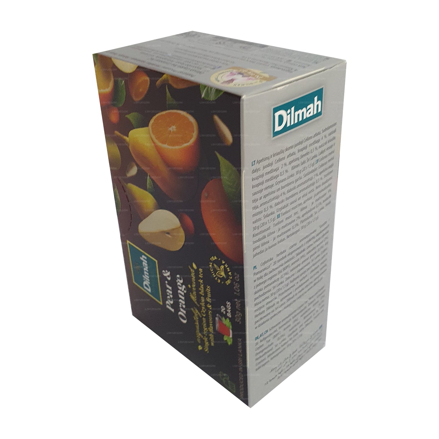 Dilmah Armut ve Portakal Aromalı Seylan Siyah Çay (30g) 20 Çay Poşeti