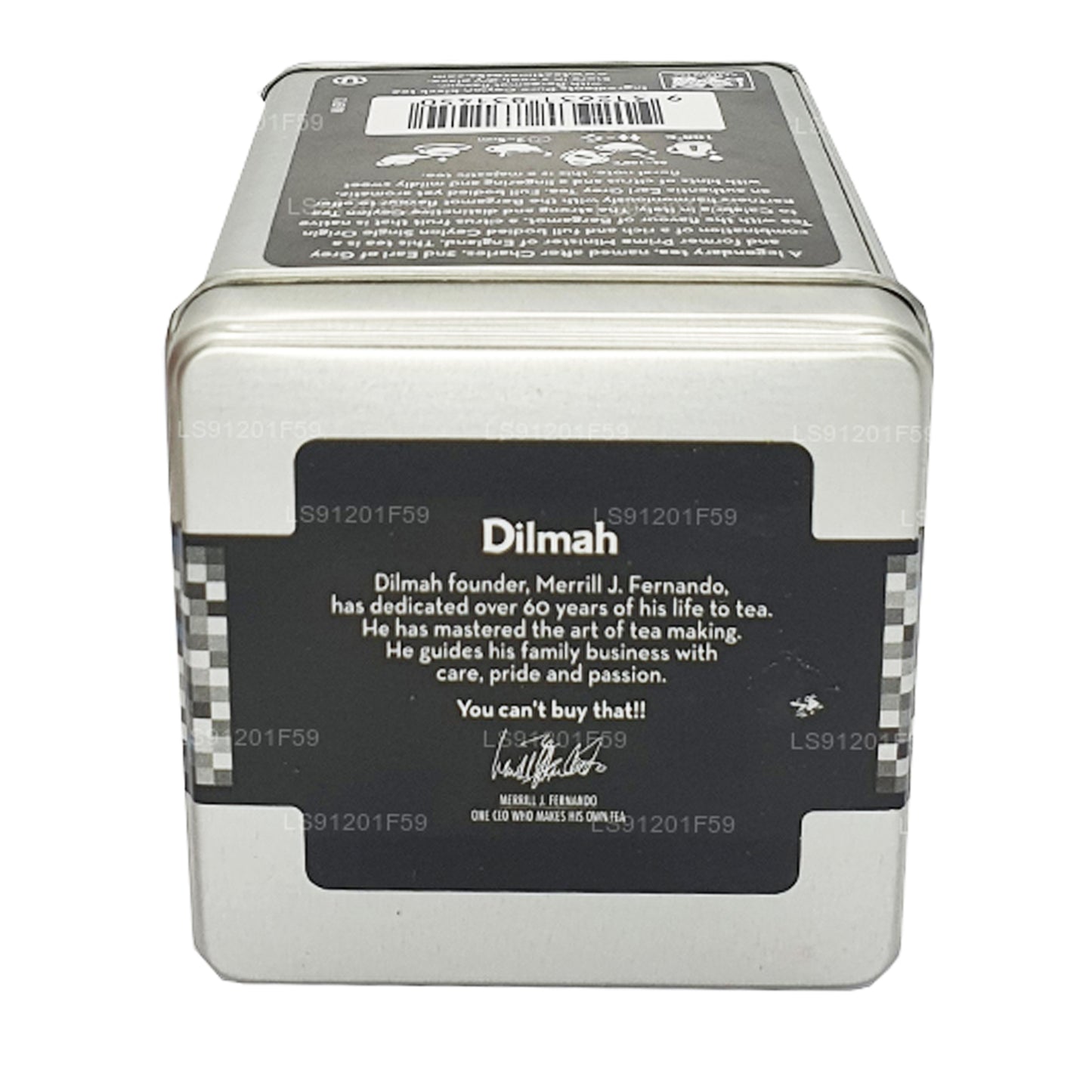 Dilmah T serisi Orijinal Earl Grey Gevşek Yaprak Çay (100g)