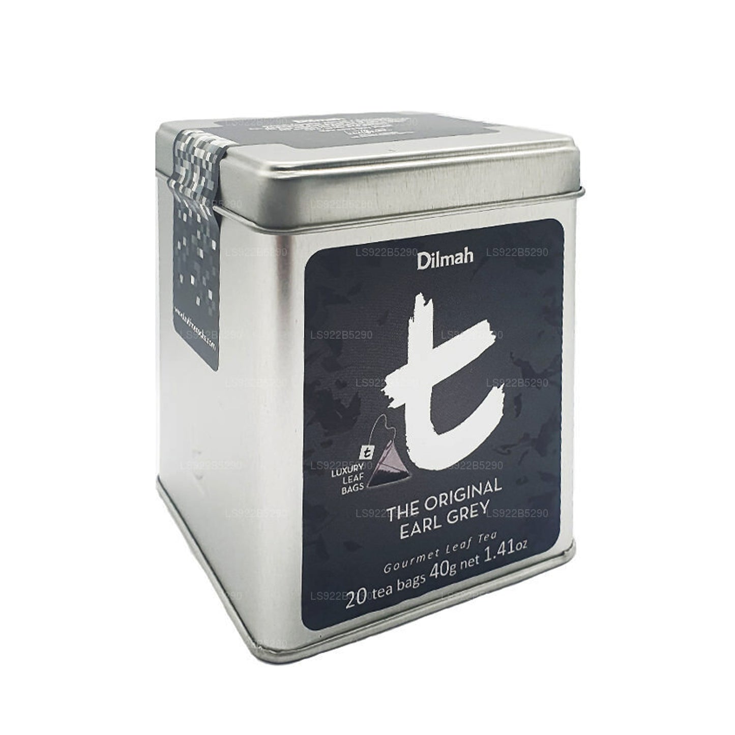 Dilmah T Serisi Orijinal Earl Grey Çay (40g) 20 Çay Poşetleri