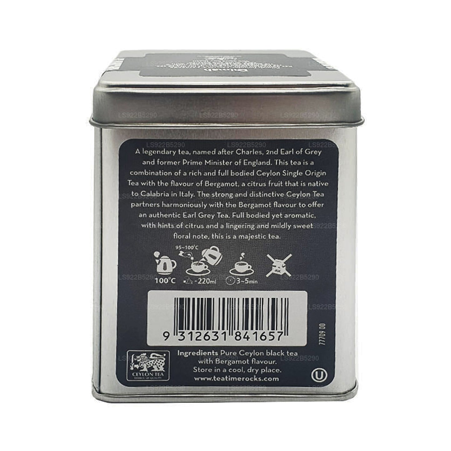 Dilmah T Serisi Orijinal Earl Grey Çay (40g) 20 Çay Poşetleri