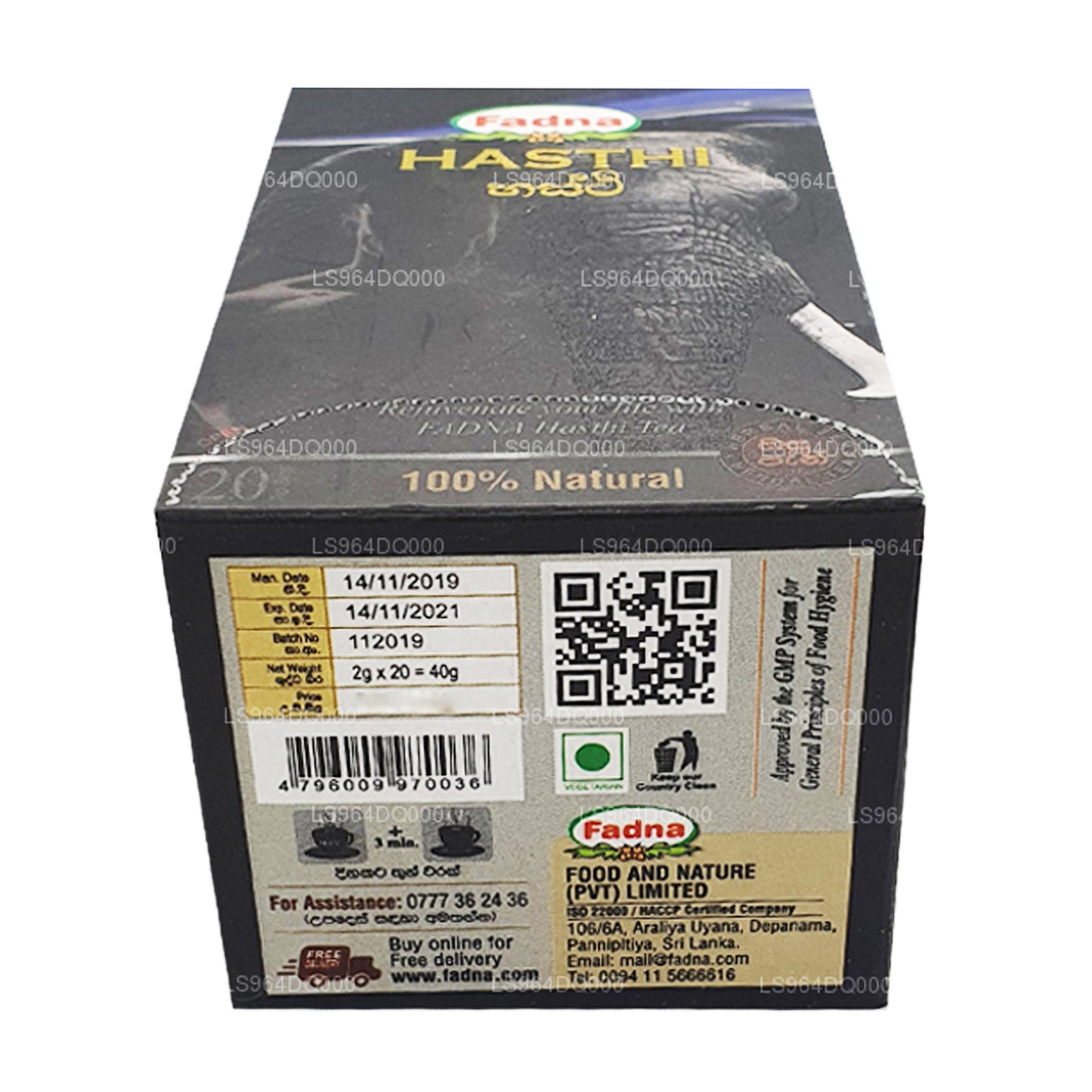 Fadna Hasthi Bitki Çayı (40g) 20 Çay Poşeti