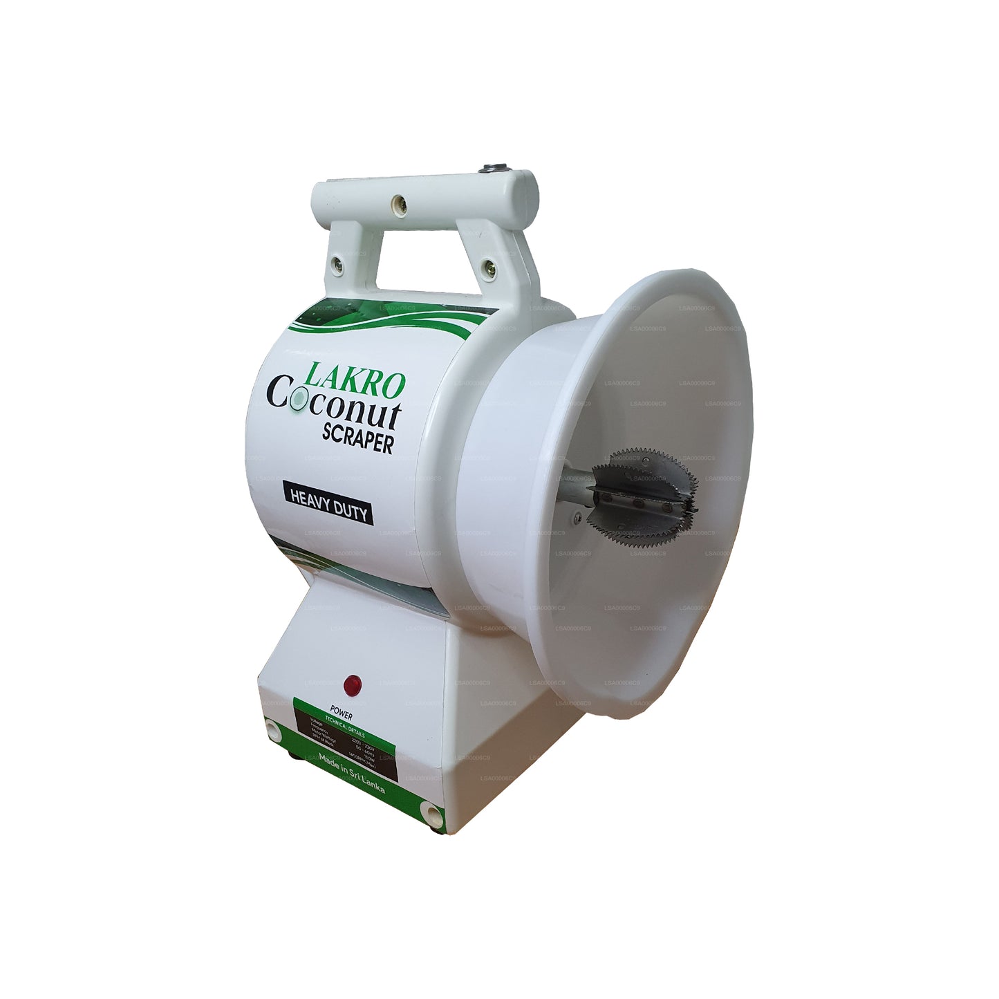 Lakro Ağır Hizmet Hindistan Cevizi Kazıyıcı Makinesi (LCS-007)