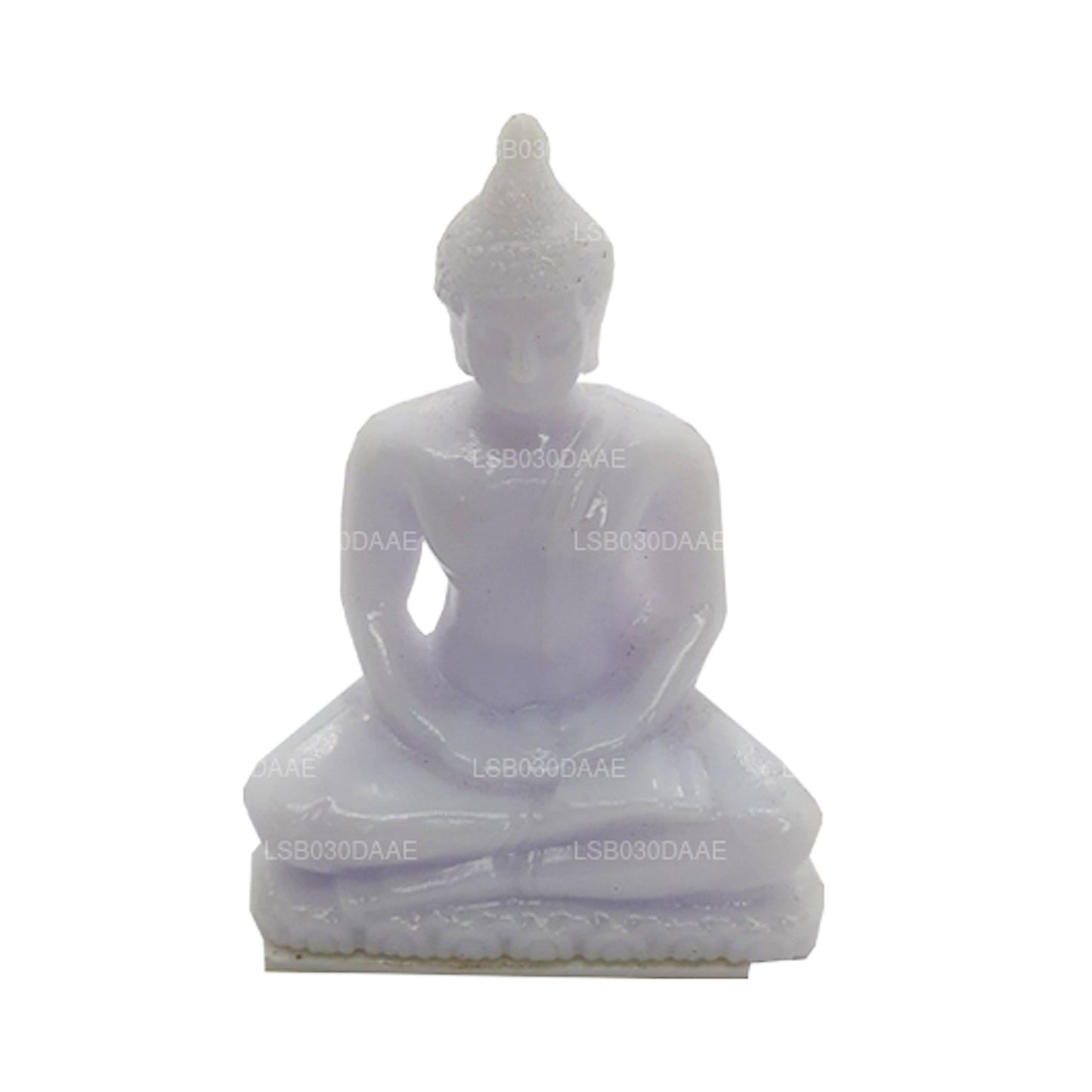 Buda Heykeli (Beyaz Renk) Araba Panosu için (7 cm x 3 cm)