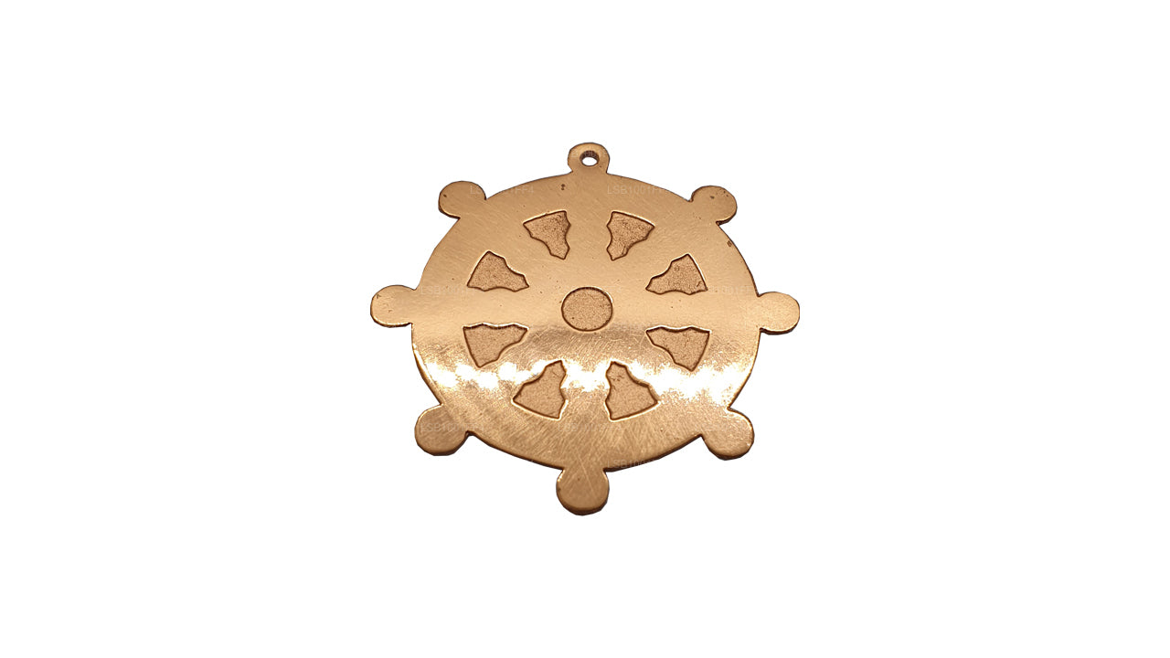 Copper Dharmachakra (4 cm)