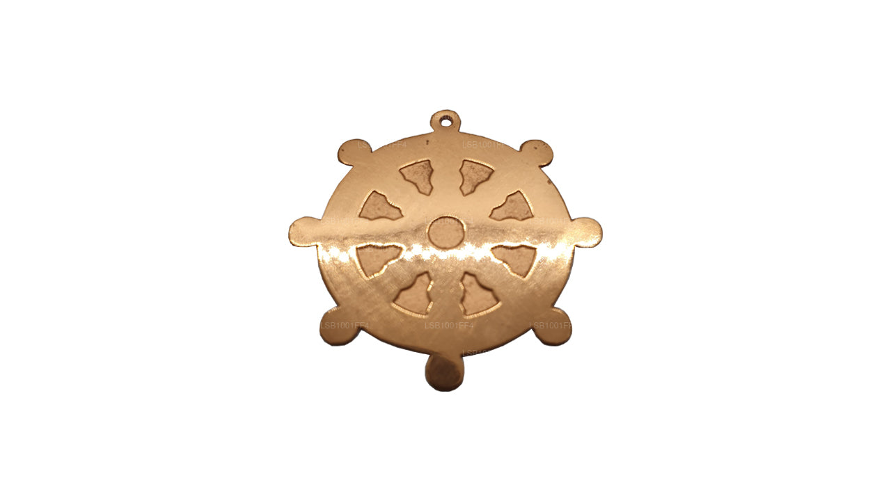 Copper Dharmachakra (4 cm)