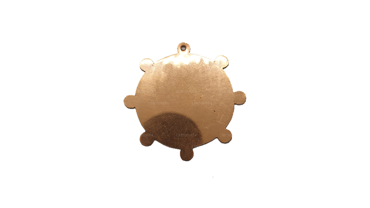 Copper Dharmachakra (4 cm)