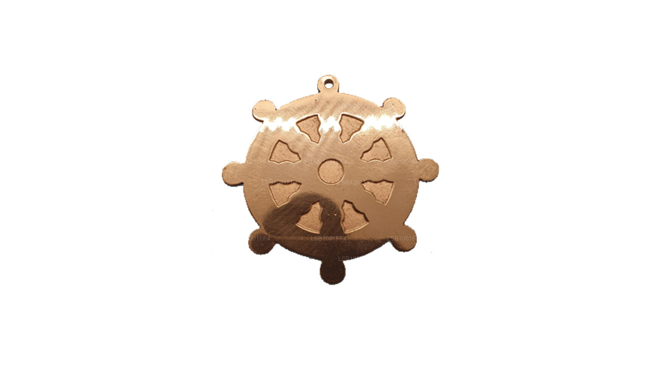 Copper Dharmachakra (4 cm)
