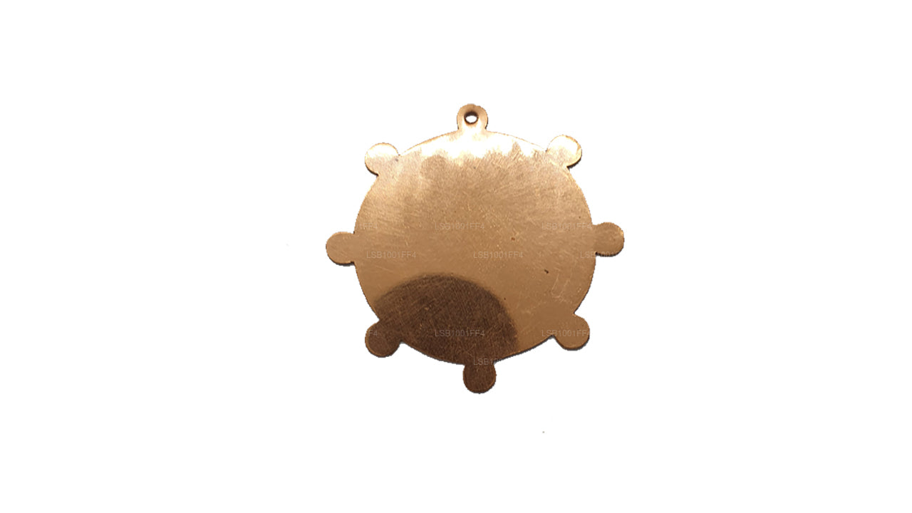 Copper Dharmachakra (4 cm)