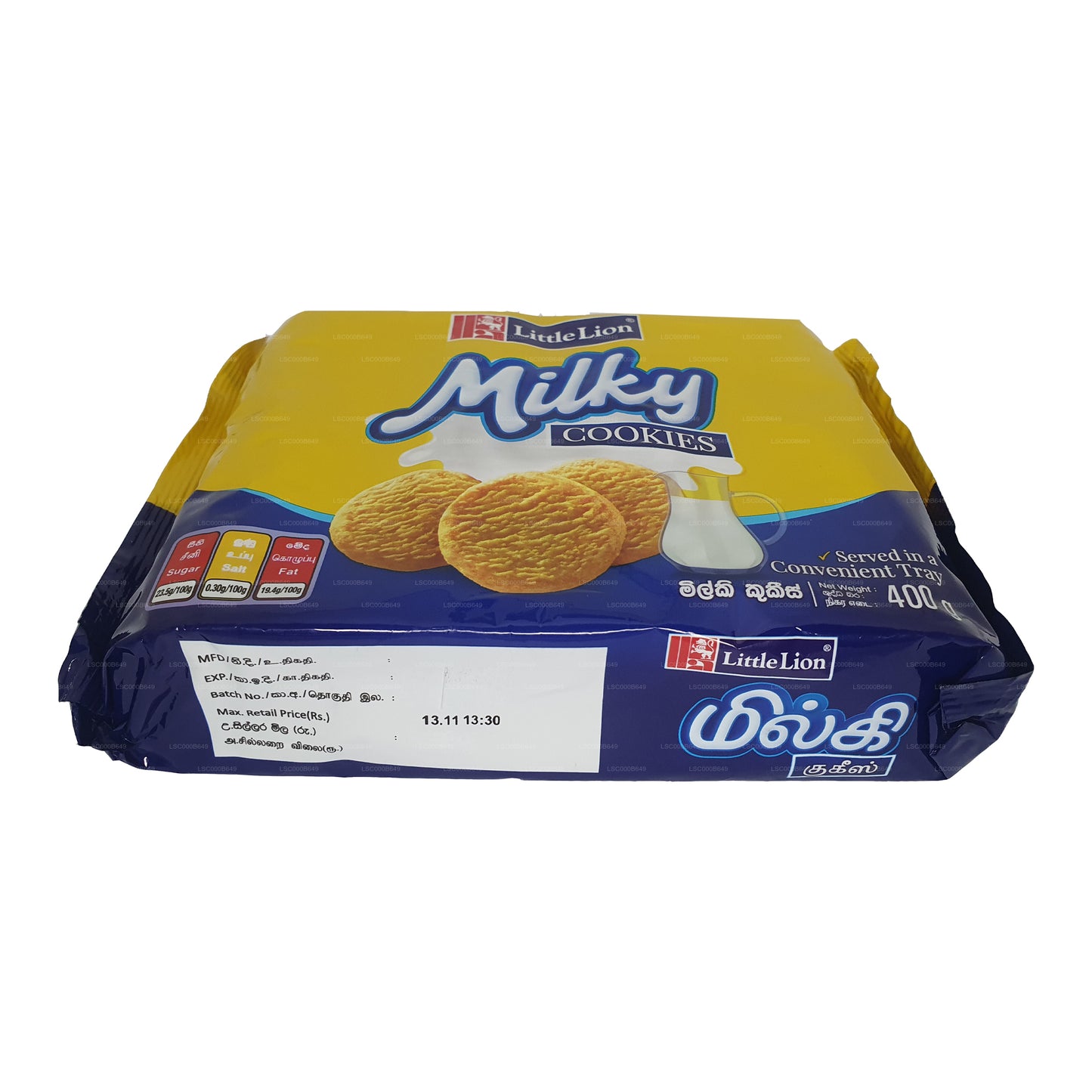 Küçük Aslan Bisküvi Sütlü Kurabiye (400g)