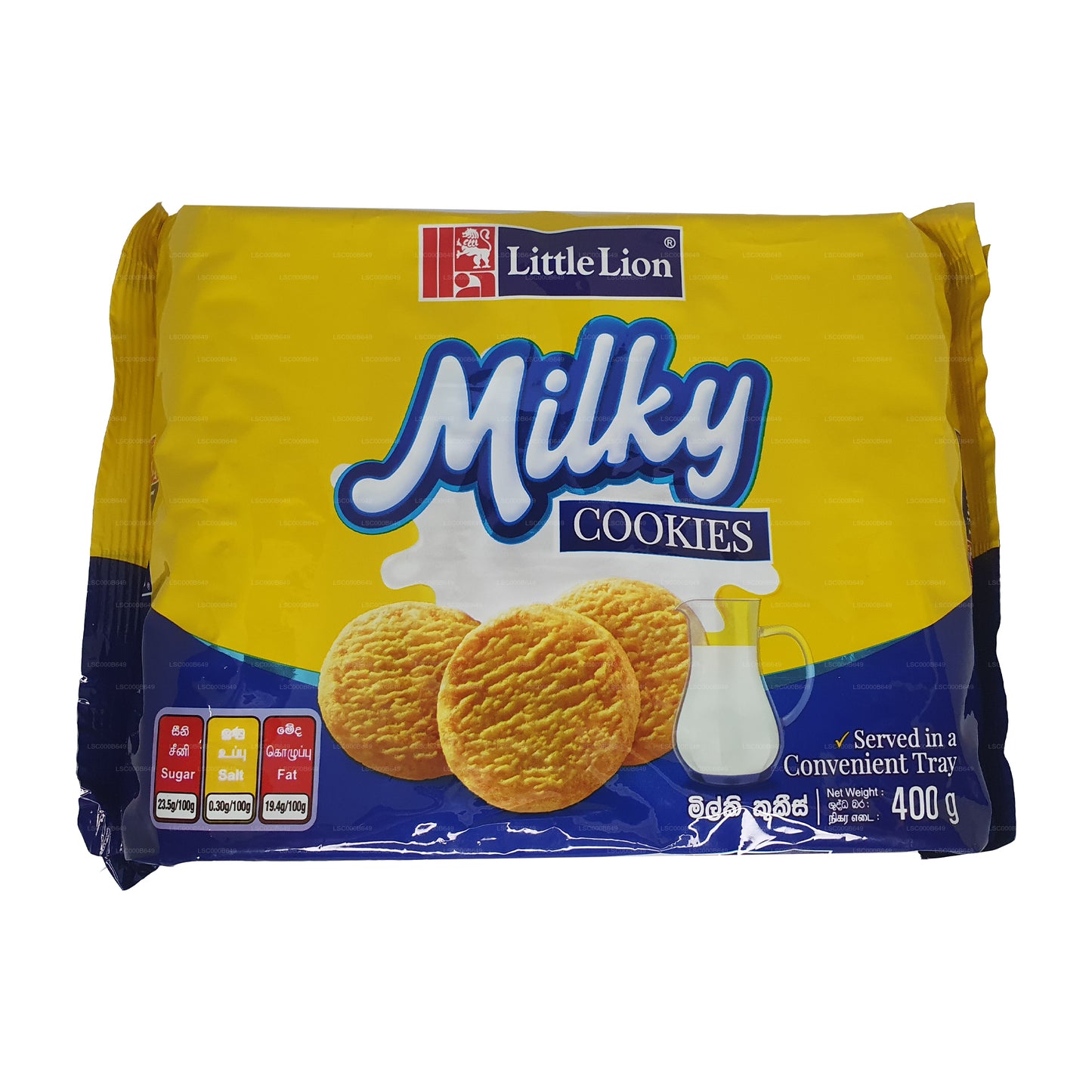 Küçük Aslan Bisküvi Sütlü Kurabiye (400g)