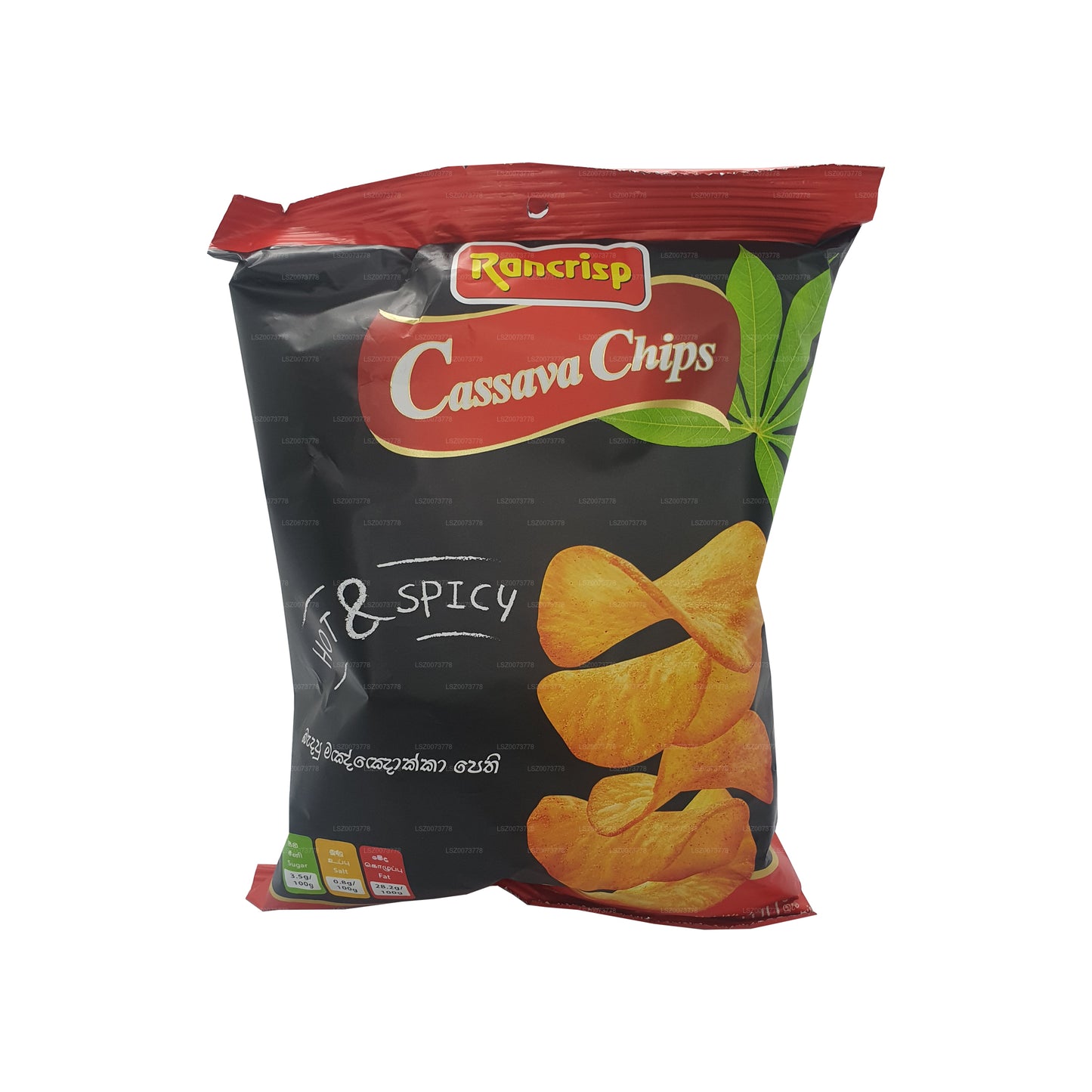 Rancrisp Manyok Cipsi Sıcak ve Baharatlı (100g)