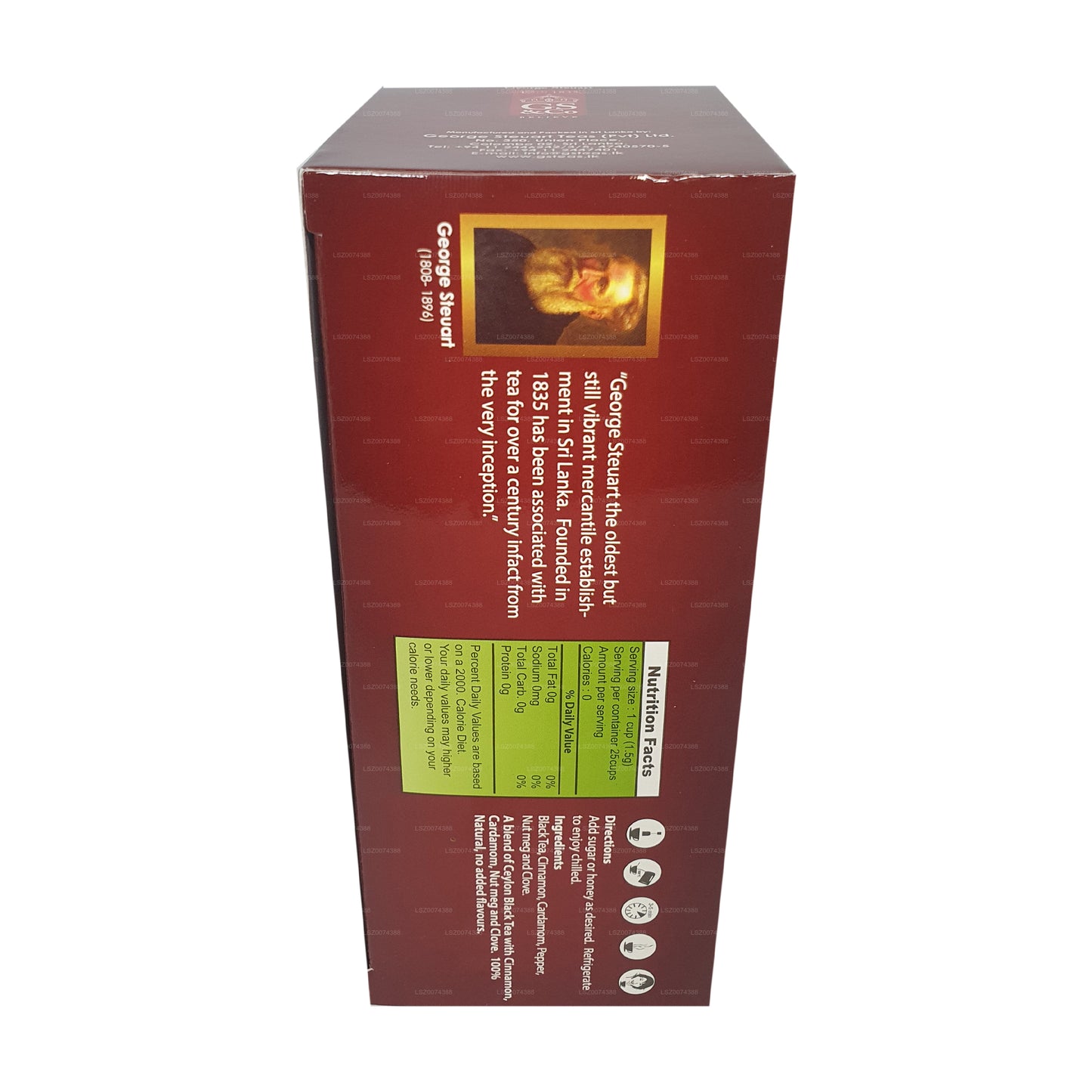 George Steuart Masala Chai Çayı (50g) 25 Çay Poşeti