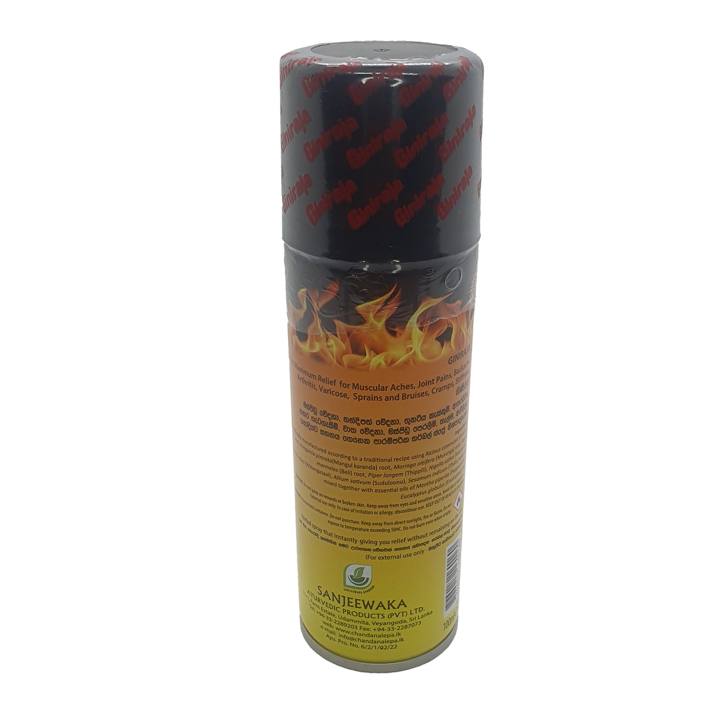 Chandanalepa Giniraja Ağrı Giderici Bitkisel Sprey (100ml)