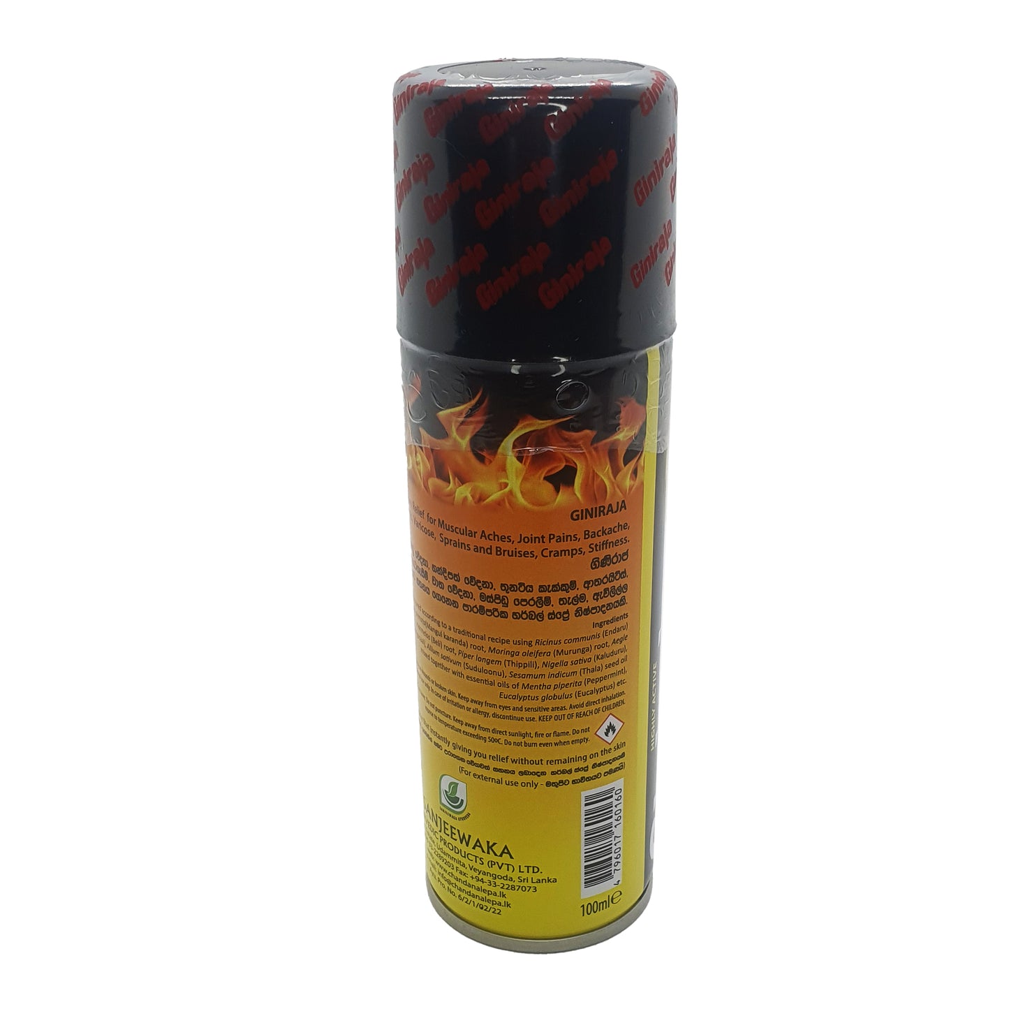 Chandanalepa Giniraja Ağrı Giderici Bitkisel Sprey (100ml)