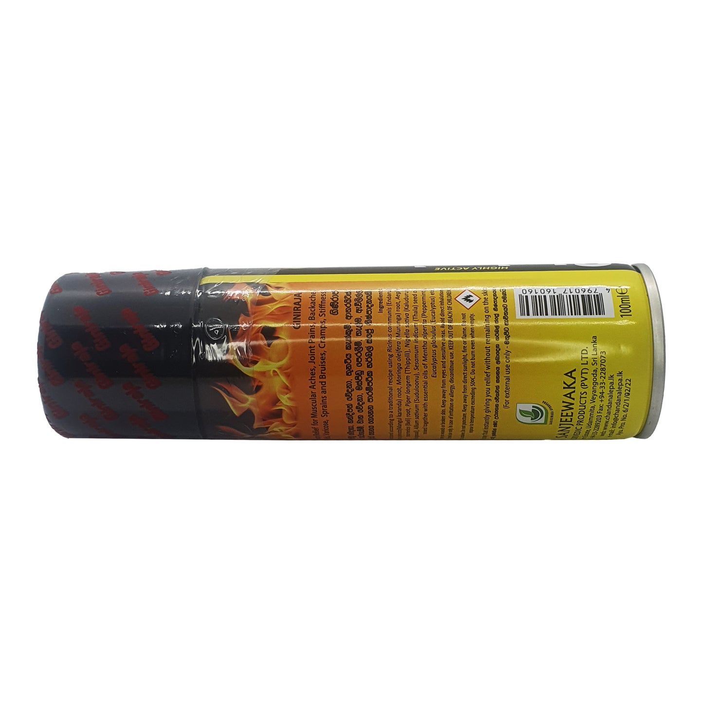 Chandanalepa Giniraja Ağrı Giderici Bitkisel Sprey (100ml)