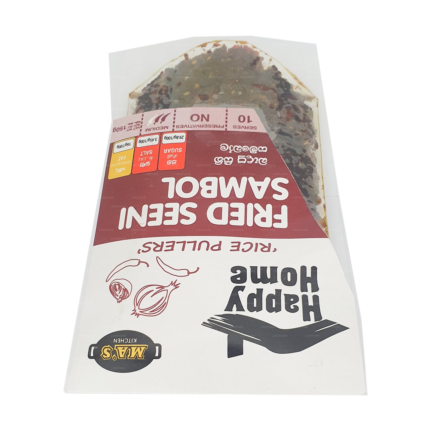 MA'nın Mutfağı Mutlu Ev Kızarmış Seeni Sambal (150g)
