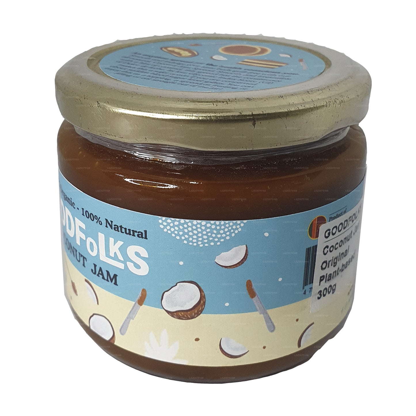 Goodfolks Doğal Hindistan Cevizi Reçeli (330g)