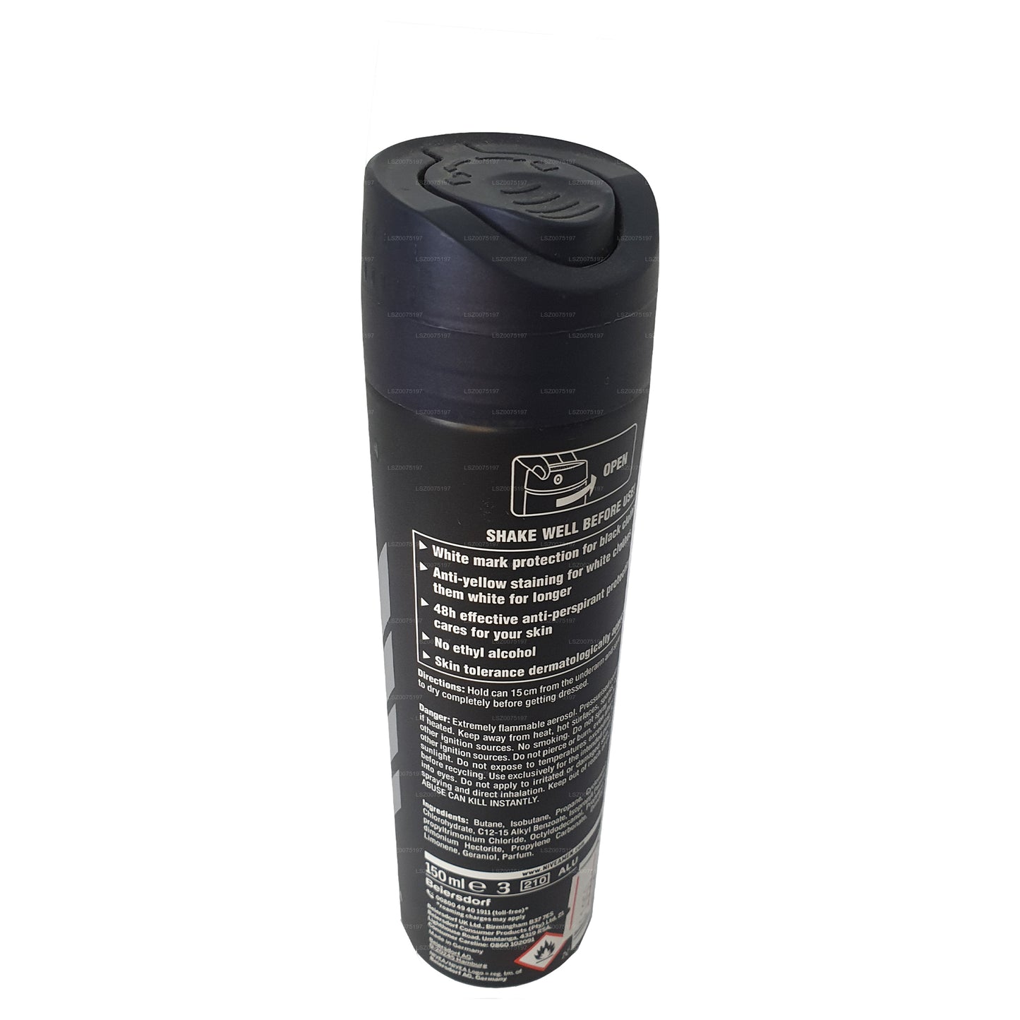 Nivea Görünmez Siyah Beyaz Deo Sprey Erkekler (250ml)