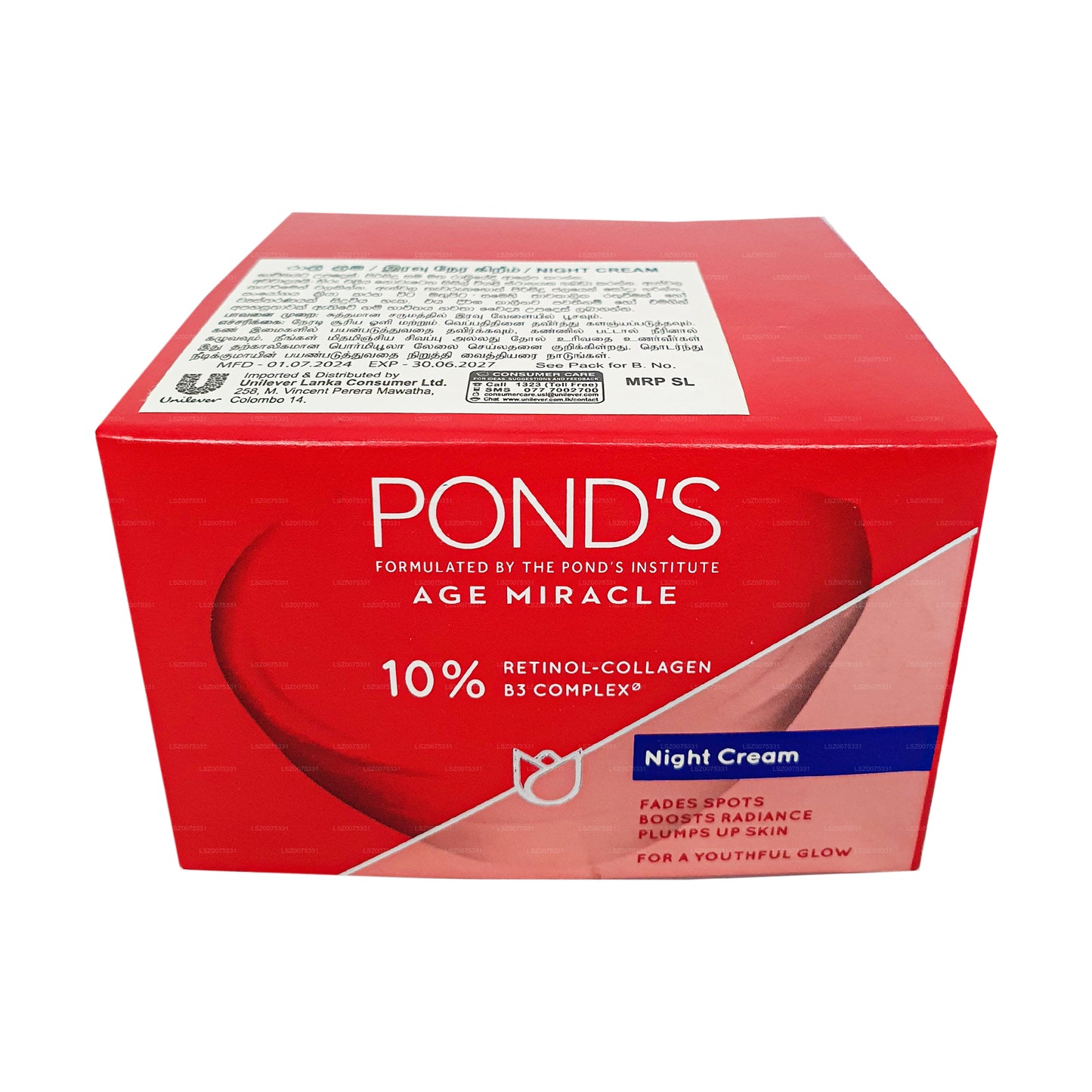 Ponds Age Mucize Gece Kremi (50g)