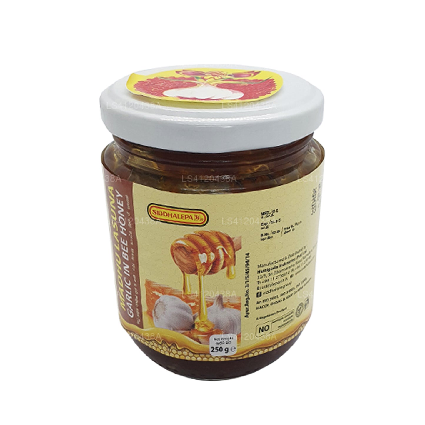 Arı Balında Siddhalepa Madhu Lasuna Sarımsak (250g)
