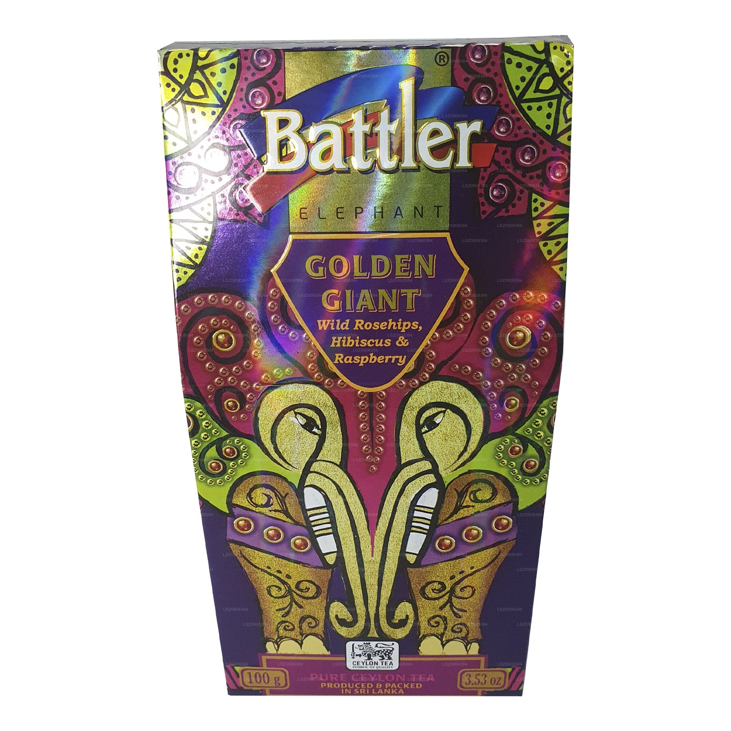 Battler Yabani Kuşburnu Hibiscus Ahududu Gevşek Çay (100g) karton kutu