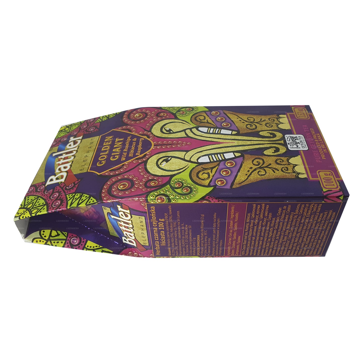 Battler Yabani Kuşburnu Hibiscus Ahududu Gevşek Çay (100g) karton kutu