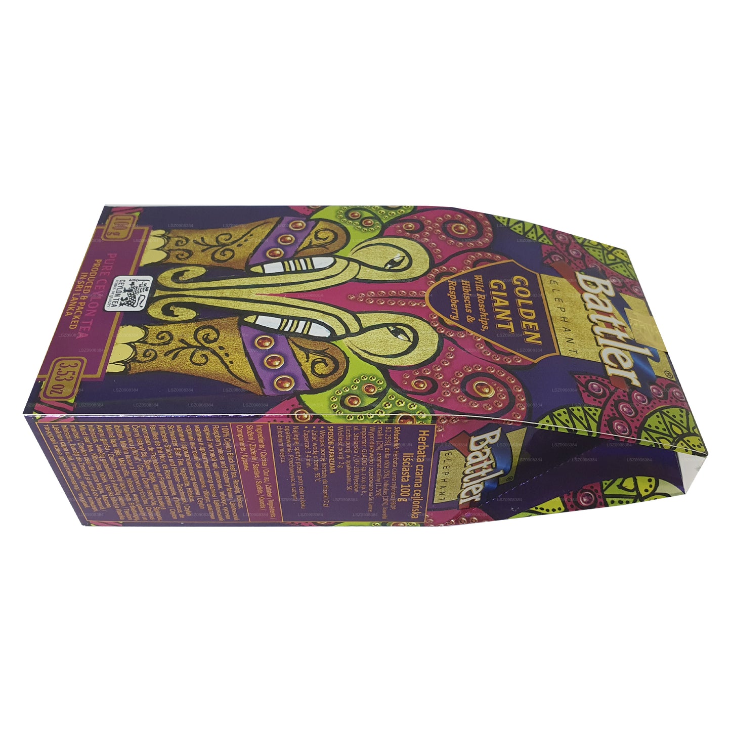 Battler Yabani Kuşburnu Hibiscus Ahududu Gevşek Çay (100g) karton kutu