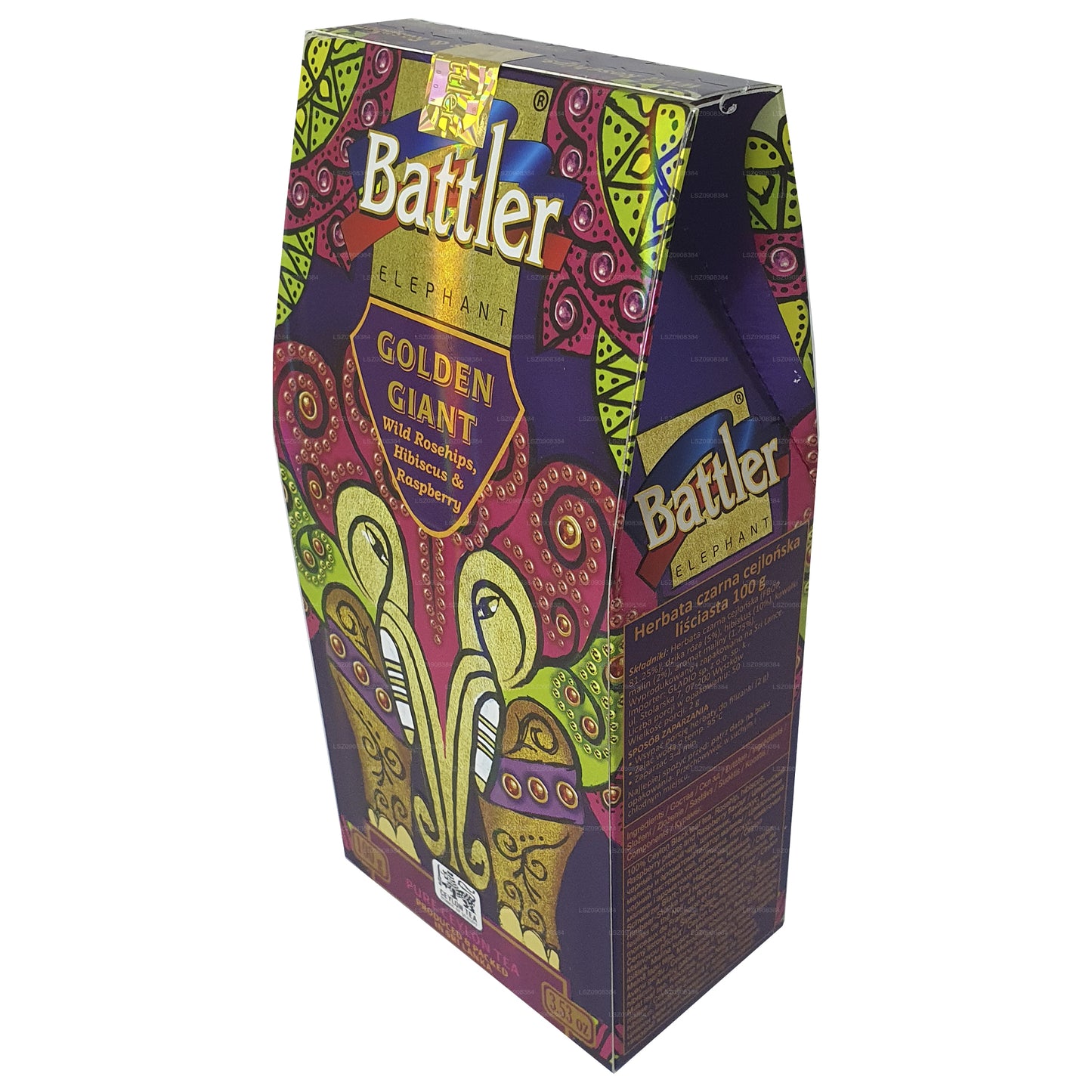 Battler Yabani Kuşburnu Hibiscus Ahududu Gevşek Çay (100g) karton kutu