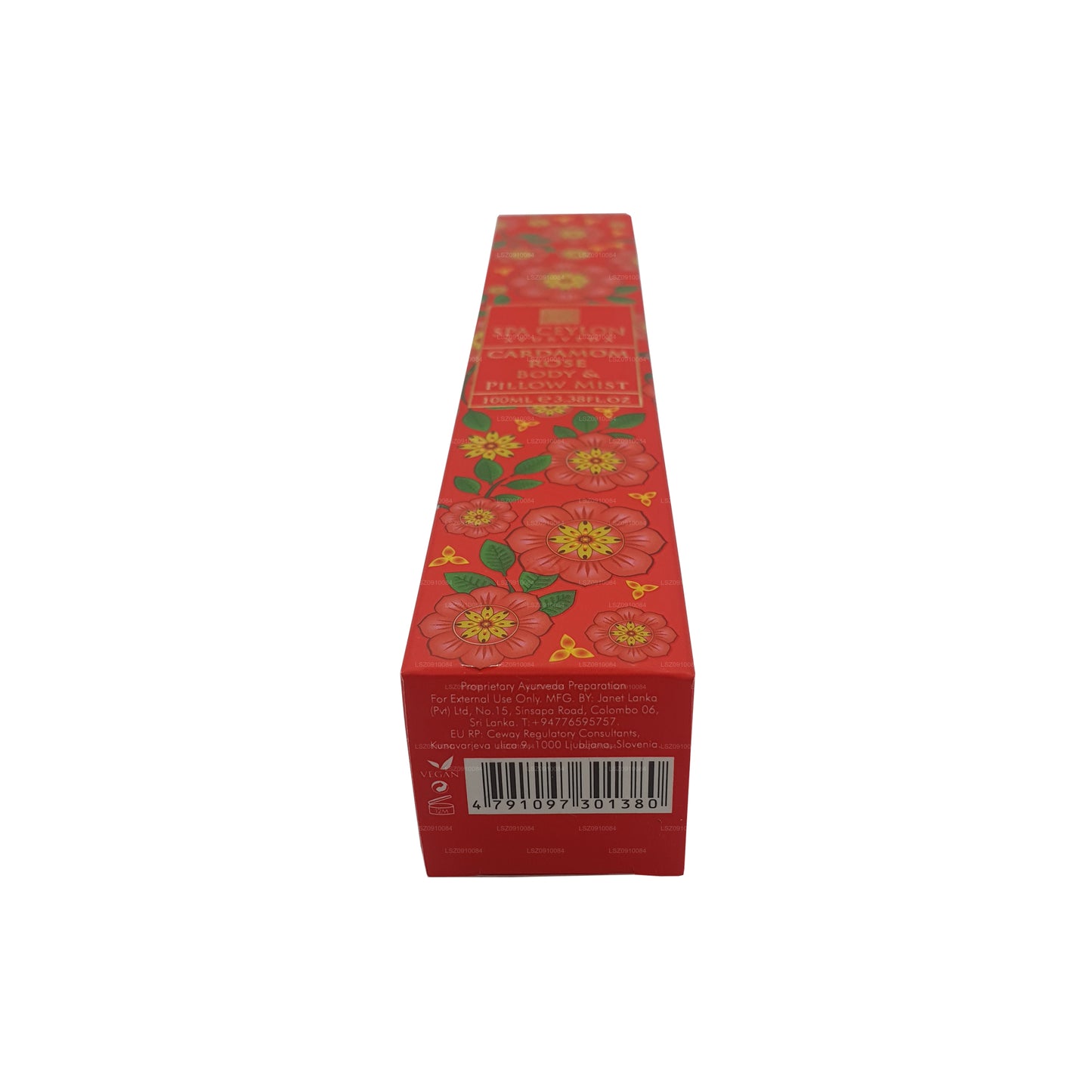 Spa Seylan Kakule Gül Vücut ve Yastık Sisi (100ml)