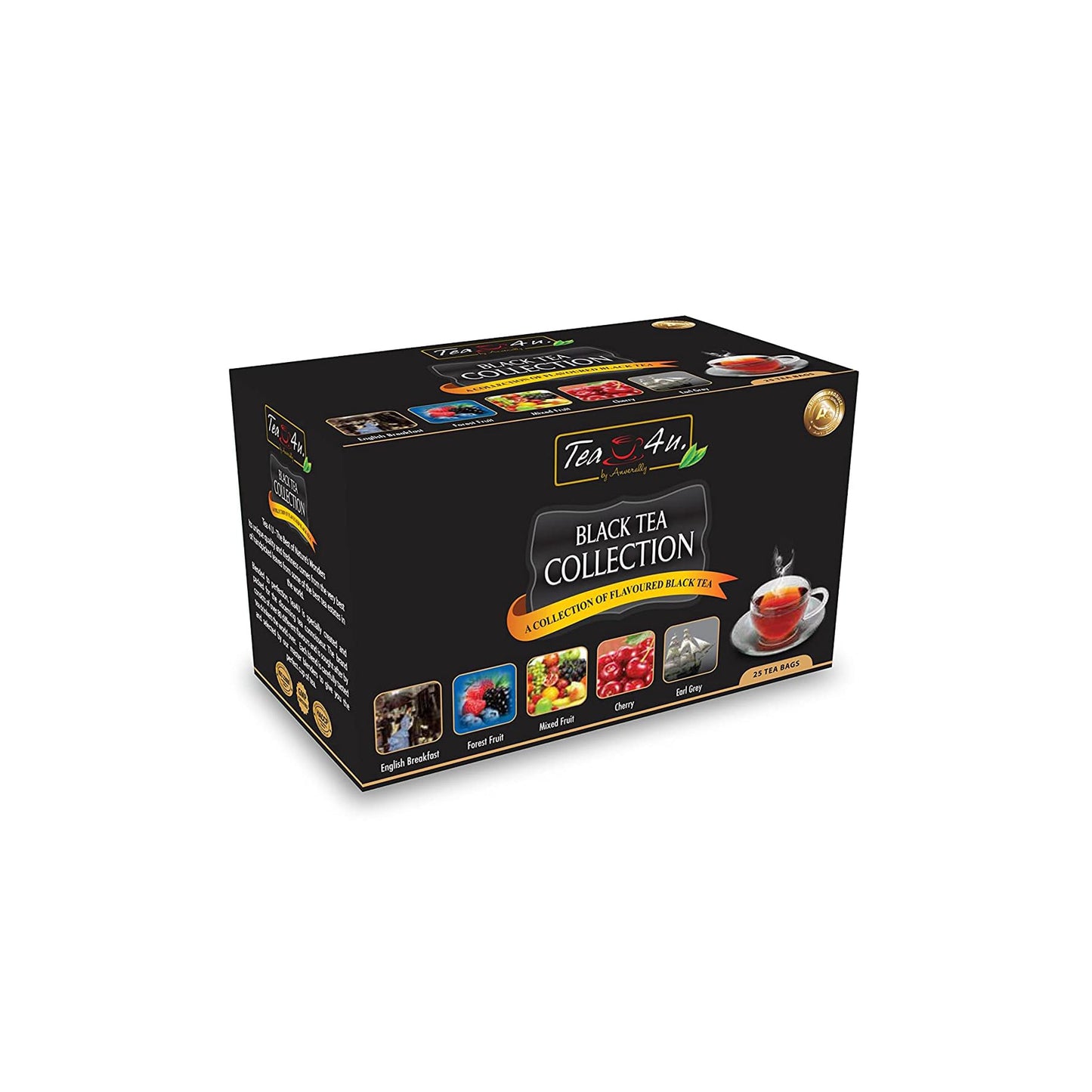 Tea4U Siyah Çay Koleksiyonu (25 Çay Poşeti)