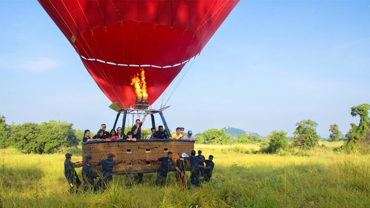 Dambulla'dan Sıcak Hava Balon Turu