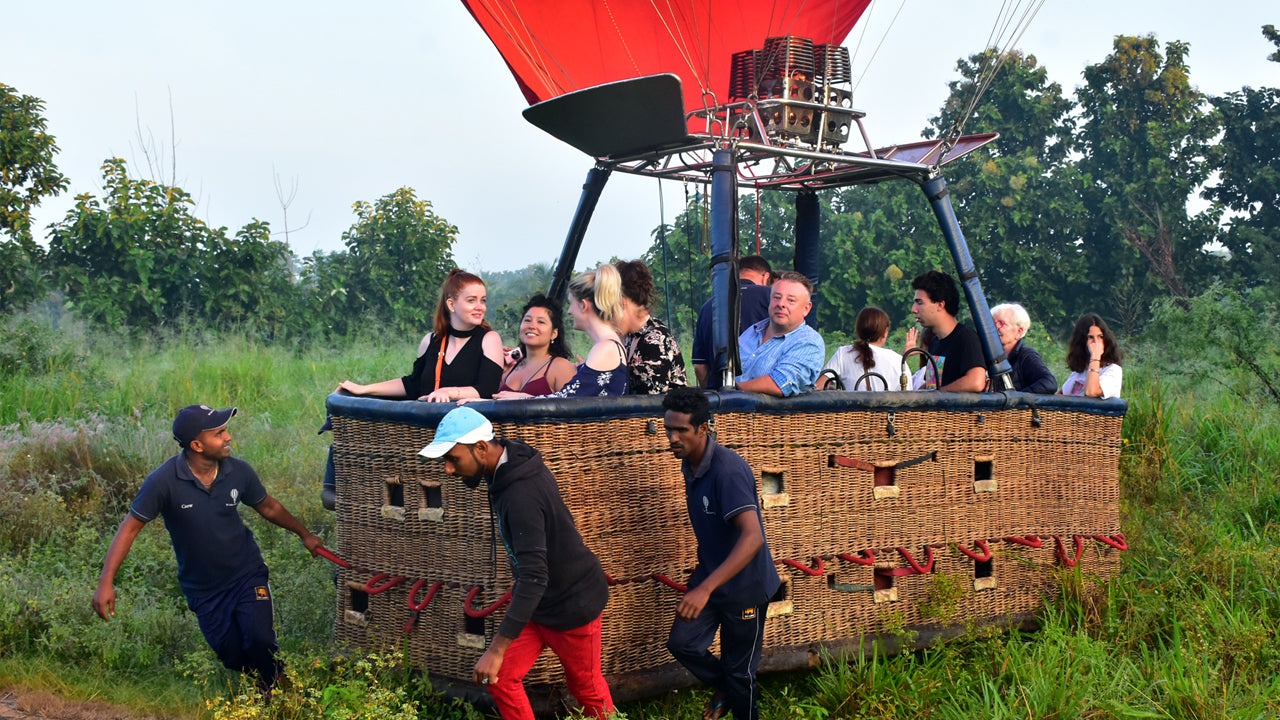 Sigiriya'dan Sıcak Hava Balonu Turu