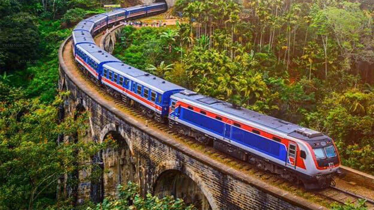 Colombo"dan Ella"ya tren yolculuğu (Tren No: 1001 “Denuwara Menike”)