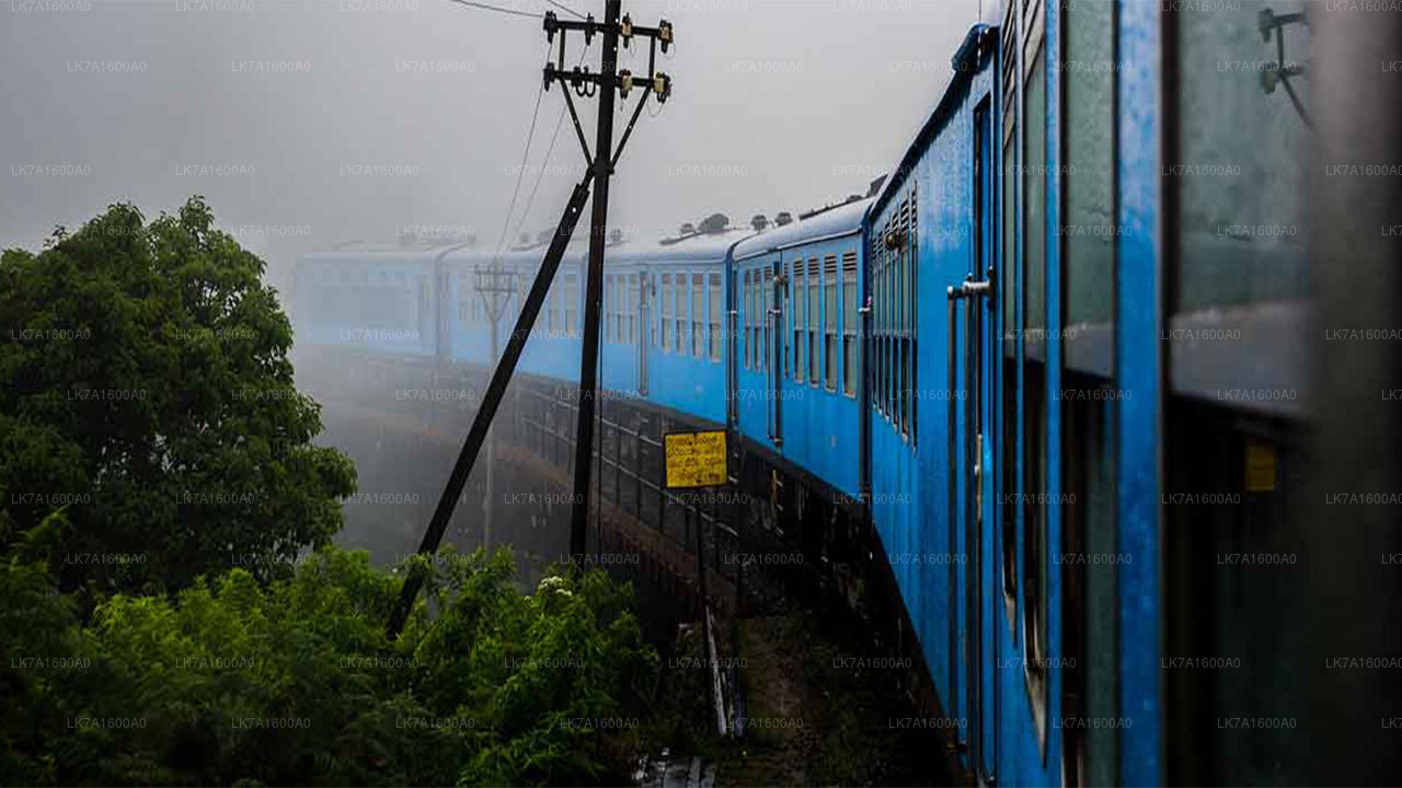 Colombo"dan Badulla"ya tren yolculuğu (Tren No: 1005 “Podi Menike”)