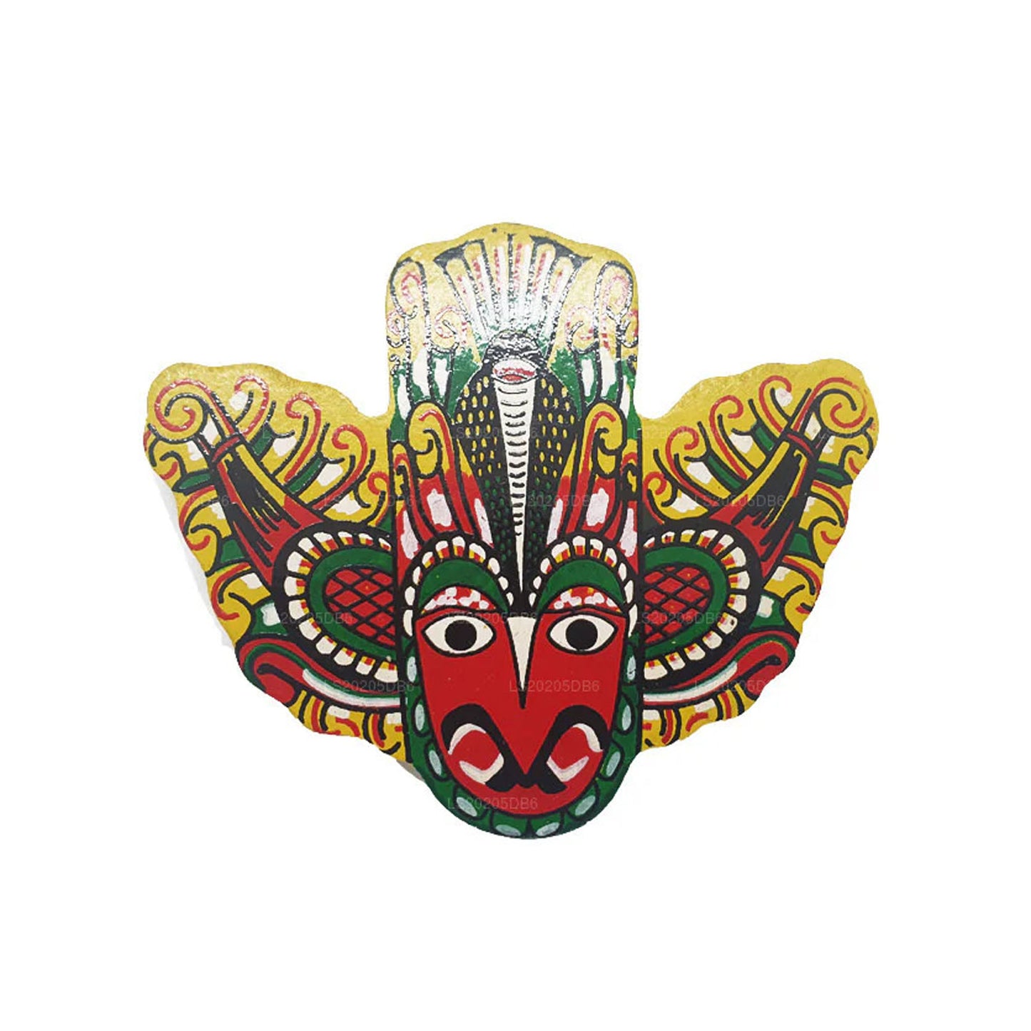 Sri Lanka Gurulu Raksha Maske Buzdolabı Mıknatısı