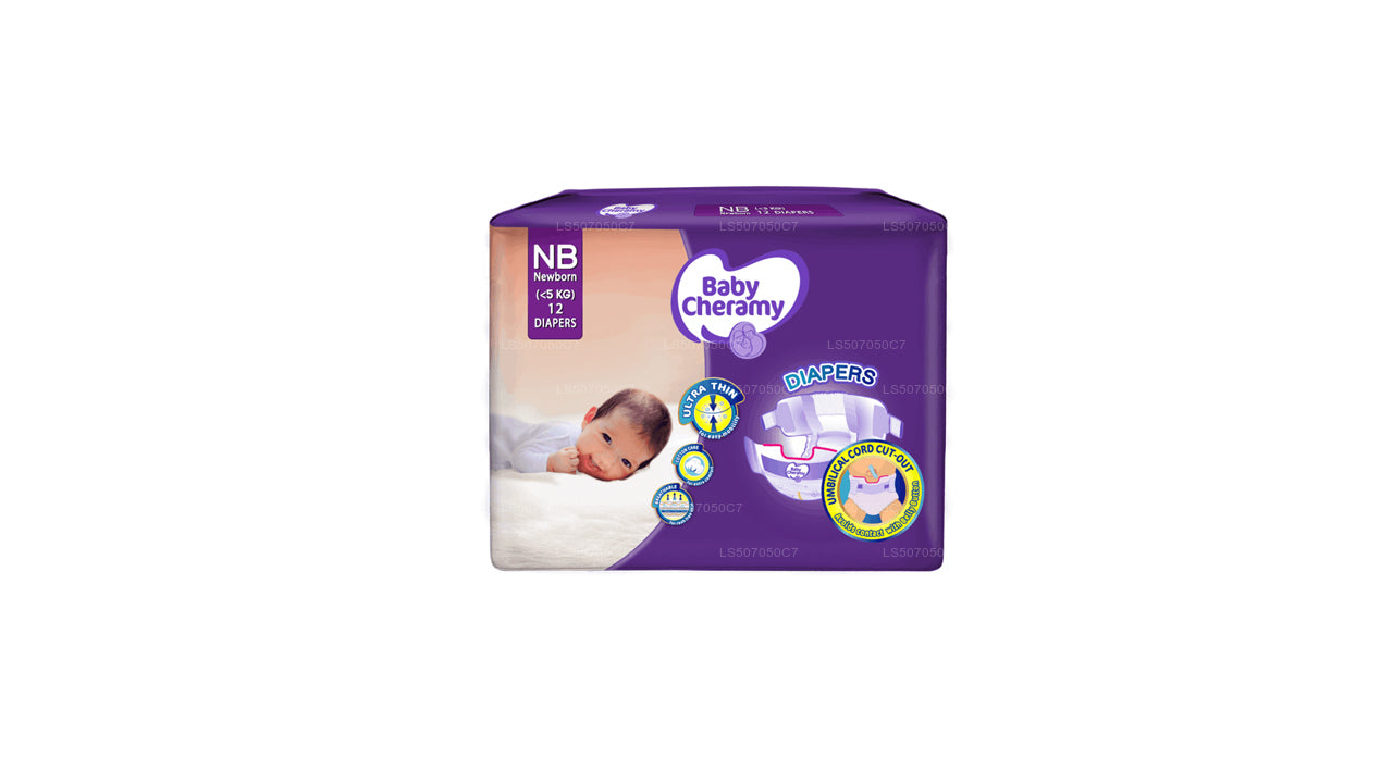 Baby Cheramy Baby Diapers Newborn (24 Diapers)