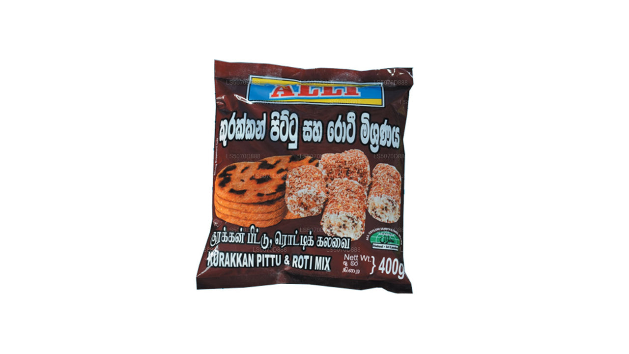 Alli Kurakkan Pittu & Rotti Mix (400g)