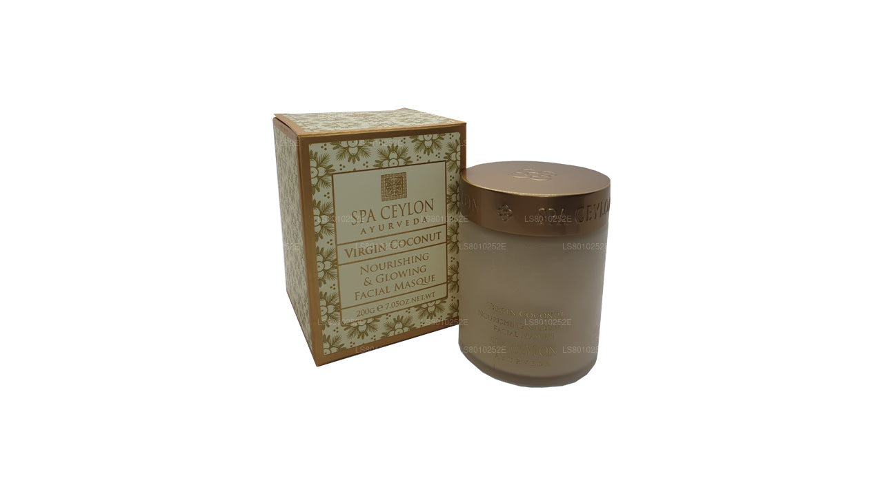 Spa Seylan Bakire Hindistan Cevizi Besleyici ve Parlayan Yüz Maskesi (200g)
