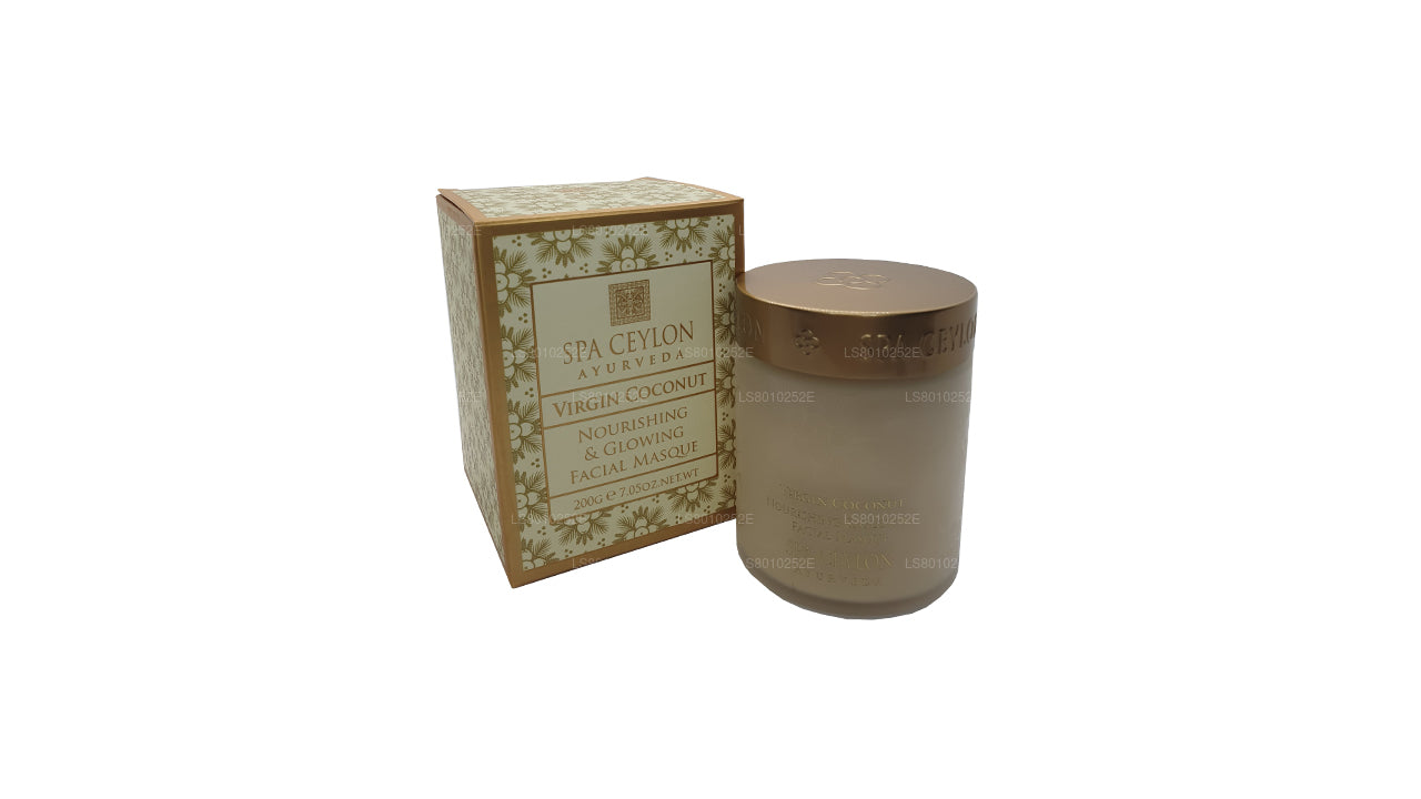 Spa Seylan Bakire Hindistan Cevizi Besleyici ve Parlayan Yüz Maskesi (200g)