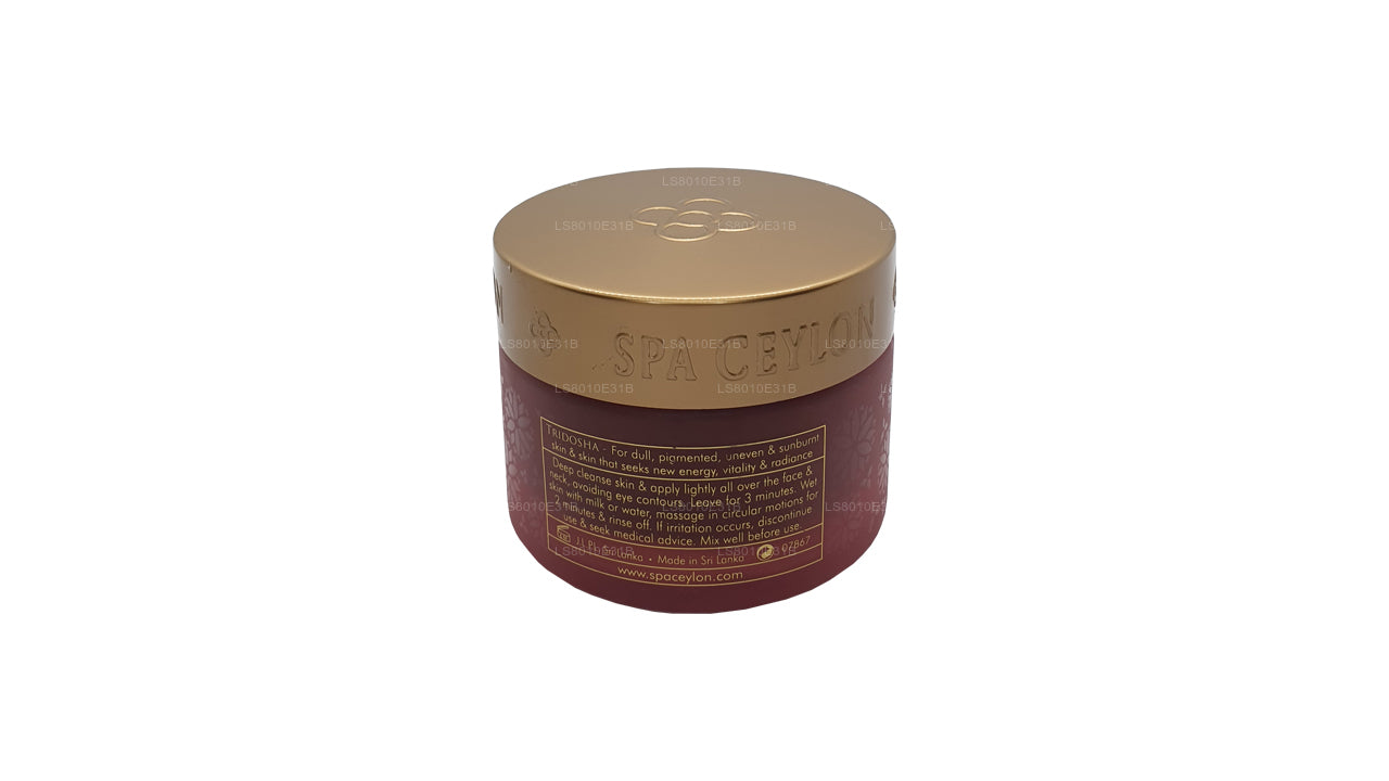 Spa Seylan Cilt Energise Narenciye ve Kırmızı Sandal Işıltılı Jel Yüz Eksfoliyatörü (120g)