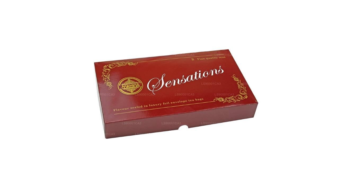 Mlesna Sensations 8 Lezzet Çeşitli Lüks Folyo Çay Poşetleri (160 g)