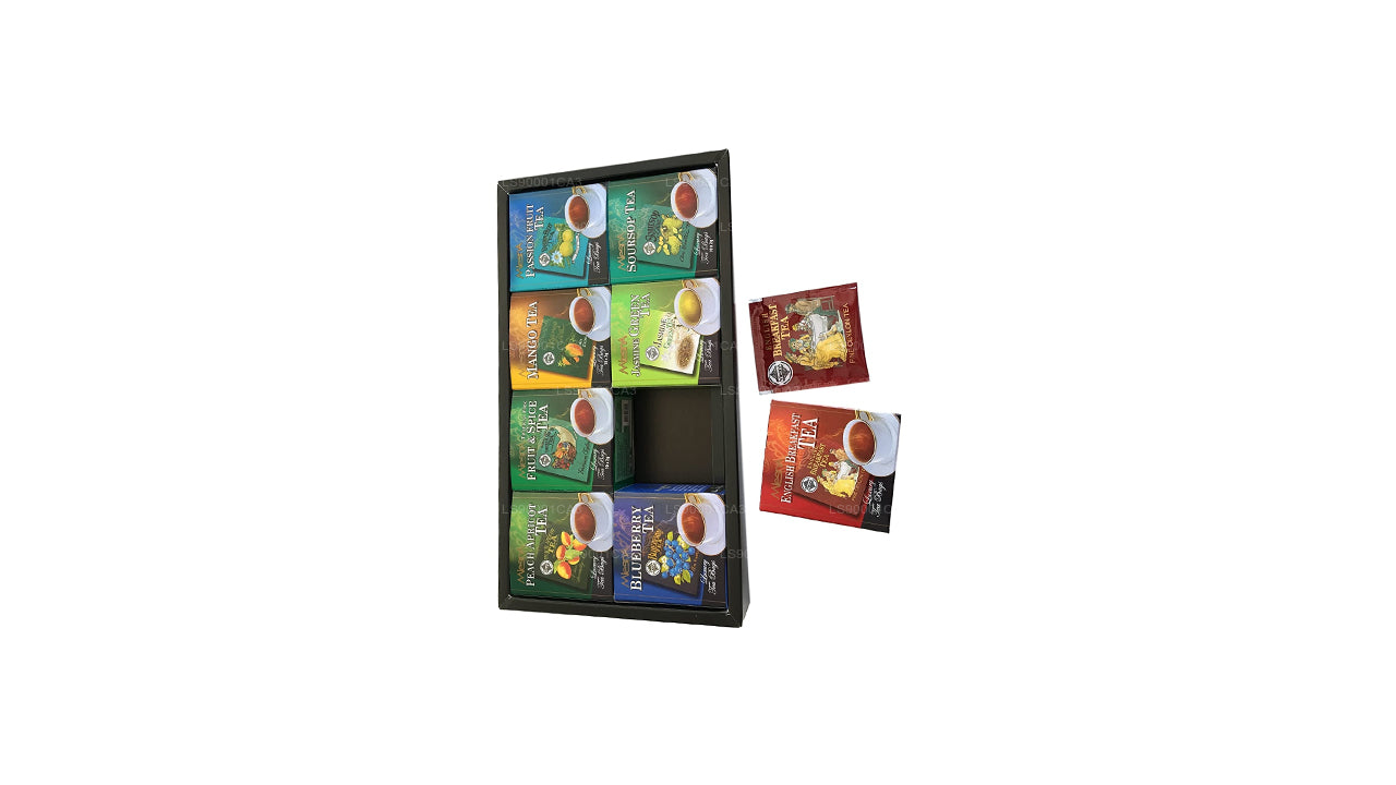 Mlesna Sensations 8 Lezzet Çeşitli Lüks Folyo Çay Poşetleri (160 g)