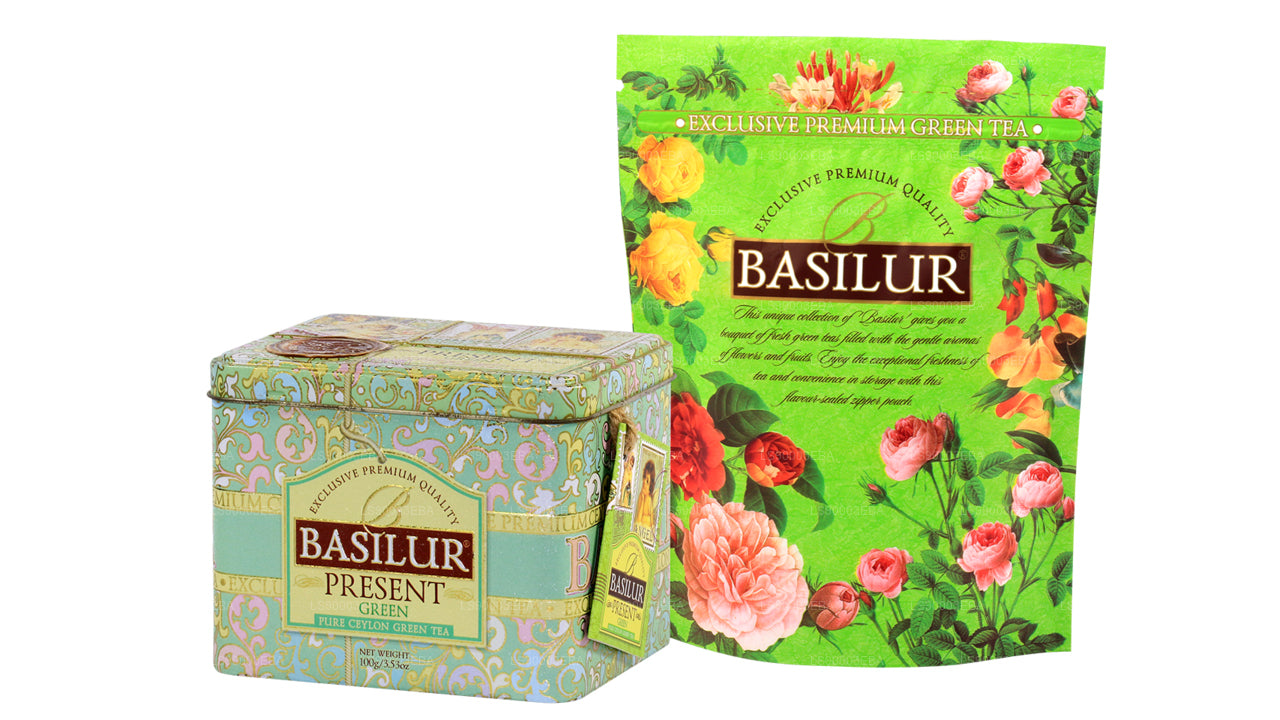 Basilur Present “Yeşil” (100g) Caddy