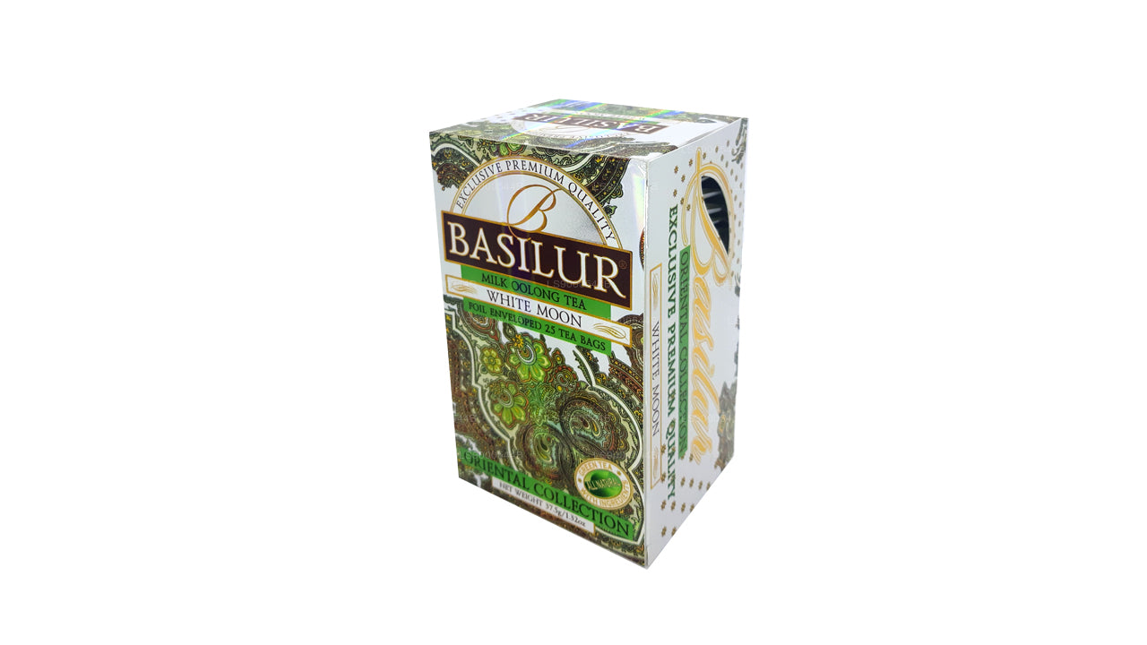 Basilur Sütlü Oolong Çay White Moon (37.5g) 25 Çay Poşeti