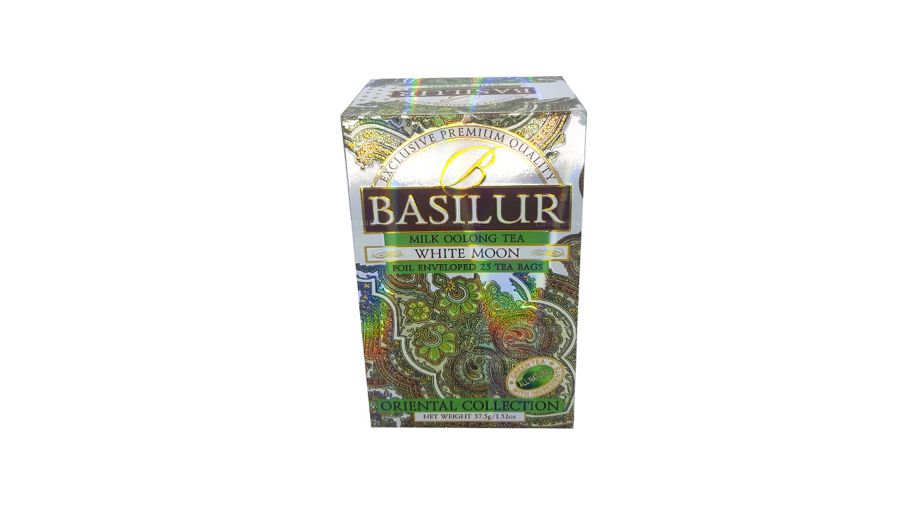 Basilur Sütlü Oolong Çay White Moon (37.5g) 25 Çay Poşeti