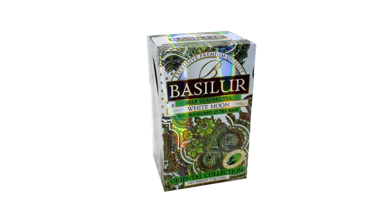 Basilur Sütlü Oolong Çay White Moon (37.5g) 25 Çay Poşeti