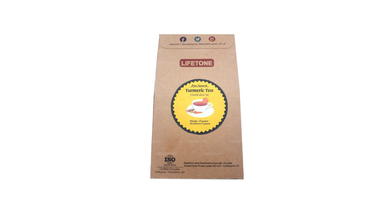 Lifetone Turmeric Tea (40g) 20 Tea Bags